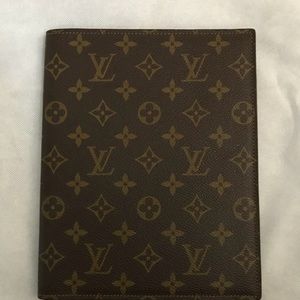 Louis Vuitton look alike leather business folder